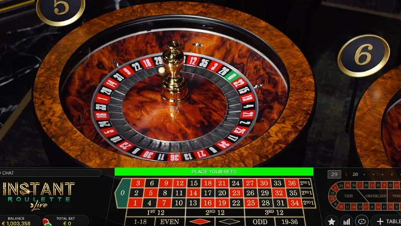 instant roulette live casino
